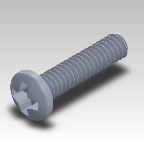 SCRM-001 - EM050 2-56 x 3/8 Pan Head Mach. Screw Pltd.