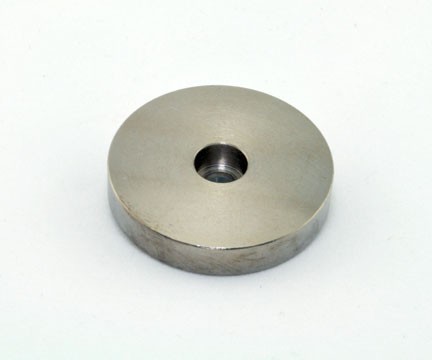 SP-137 Strike Plate or Keeper Plate 1.375" Dia. x 0.25" H for EM137or Smaller Electromagnets