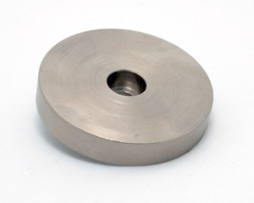 SP-150 Strike Plate or Keeper Plate 1.5" Dia. x 0.25" H for EM150 or Smaller Electromagnets