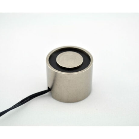 EM100-12-212-A - Round Electromagnet 1 inch Dia. 12 VDC - Holding 25 lbs.