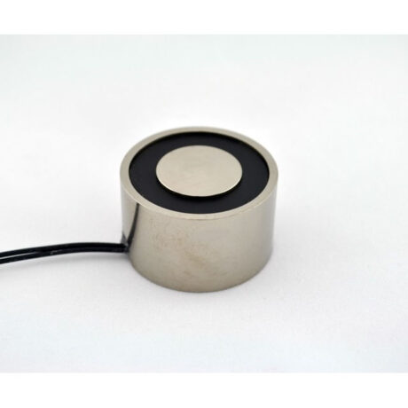 EM137-12-212-A - Round Electromagnet 1.375 inch Dia. 12 VDC - Holding 44 lbs.
