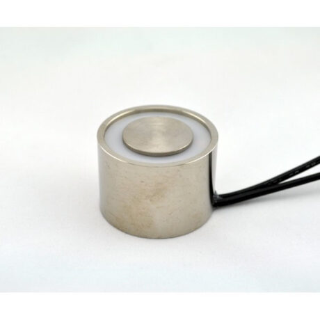 EM150-12-212-A - Round Electromagnet 1.5 inch Dia. 12 VDC - Holding 88 lbs.
